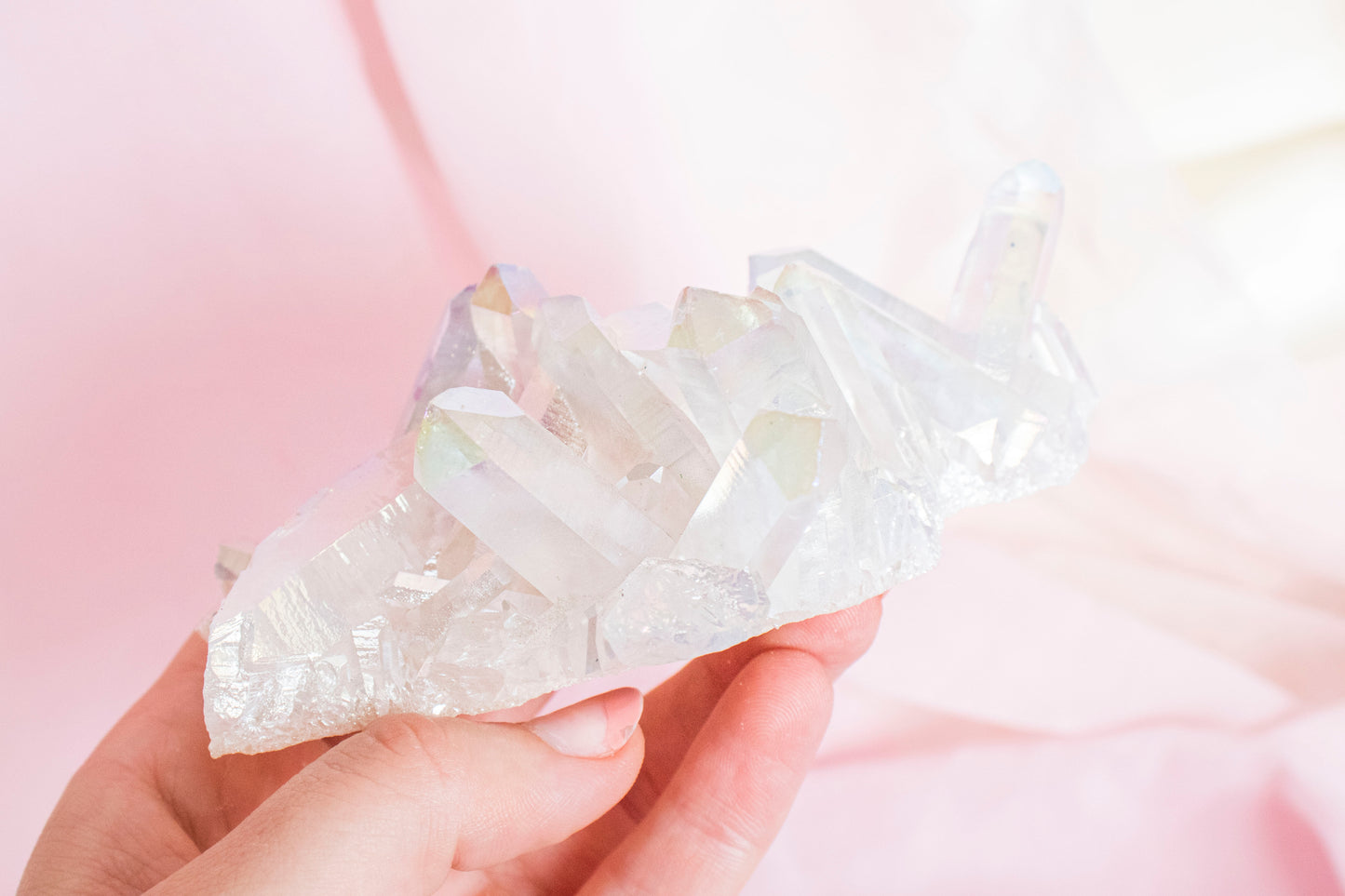 Angel Aura Quartz Cluster 1