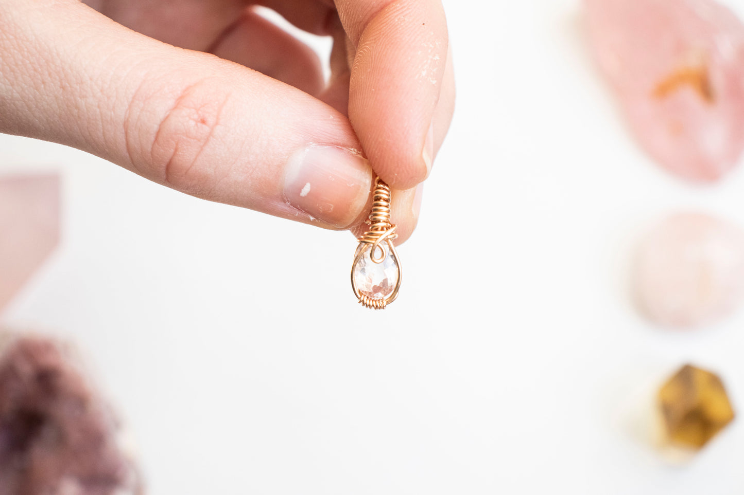 Morganite Luxe Pendant